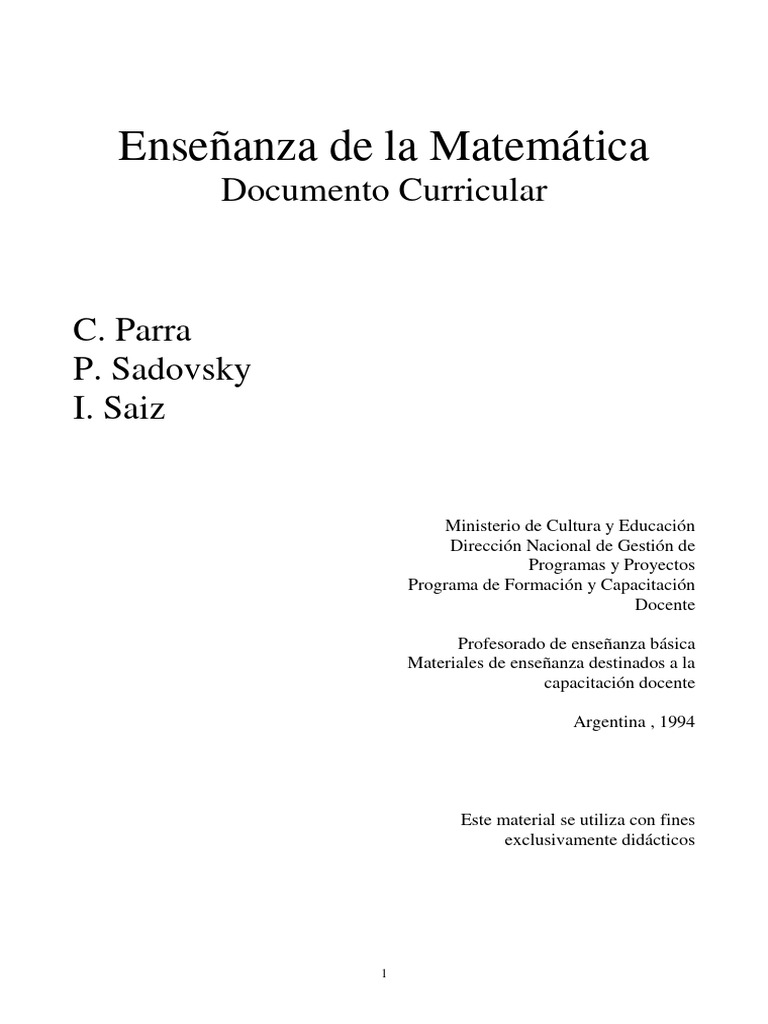 Didáctica de la Matemática en Docencia | PDF | Enseñando | Triángulo