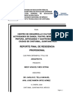 Reporte Final de Residencia Profesional (Mex Cetina)