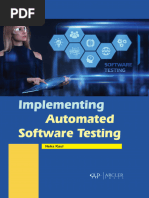 Implementing Automated Software Testing by Neha Kaul