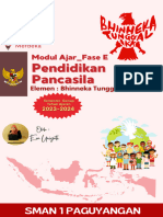 Modul Ajar Pendidikan Pancasila - Pend Pancasila Elemen Bhinneka Tunggal Ika Fase E - Fase E