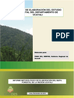 Informe Metodologico Del Estudio Forestal Del Departamento de Ucayali