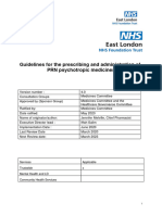 Guidelines For The Prescribing and Administration of PRN 4.0