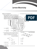 Current Electricity - PYQ Practice Sheet (Physics)