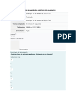 Examen - Gestion de Almacenes - Gestion de Almacen