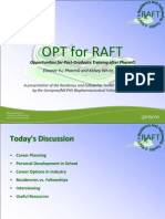 OPT For RAFT - Northeastern University - October 26 2011
