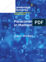 Zach Weber-Paraconsistency - in - Mathematics