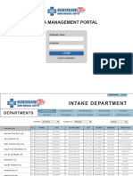 Data Management Portal