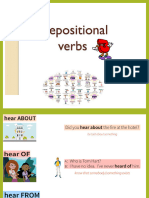 verbs + prepositions 3