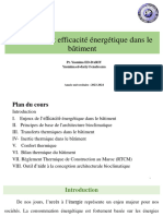 Efficacité Énergétique Et La Thermique Des Bâtiments VF