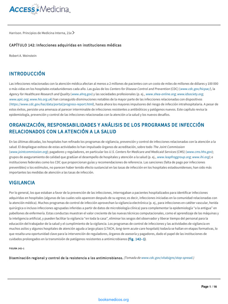 Prevención de Infecciones en Salud | PDF | Infección adquirida en el ...