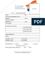 LGBTQ form