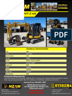 H981 Komatsu PC50 Rail