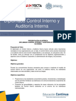Contenido Dip. Control Interno y AuditorÃ - A Interna U-JAVERIANA