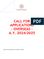 Bando Overseas AY 24 25 Call For applicationsEN