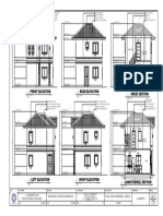 Front Elevation Rear Elevation Cross Section