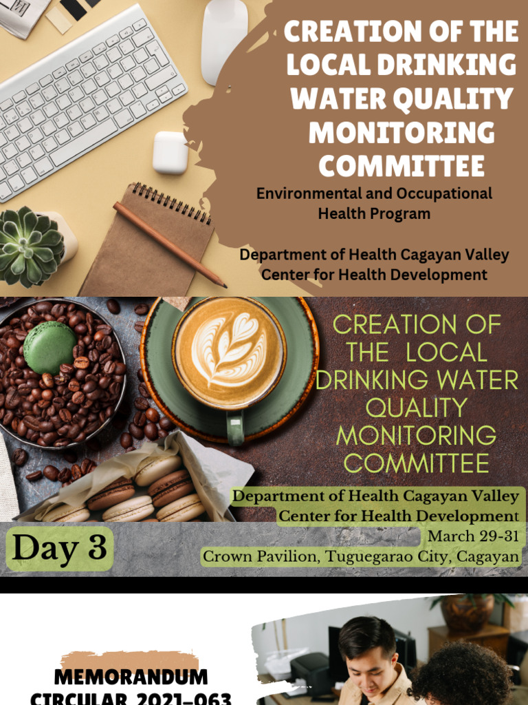 Local Drinking Water Quality Monitoring Committee Pdf Water Quality