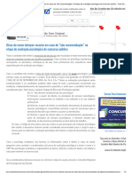 Dicas de Como Interpor Recurso em Caso de "Não Recomendação" Na Etapa de Avaliação Psicológica de Concurso Público - Tudo Sobre Concursos