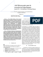 Práctica No. 1: Uso Del Microscopio para La Observación de Especímenes