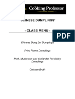 Chinese Dumplings Recipes
