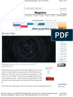 Darwin's God (Article About Religion' Sub Product Theory - Atran, Bering, Boyer, Etc)