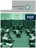 Parliament of Fiji Handbook