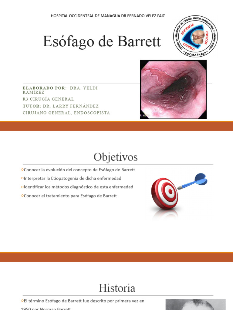 Esófago de Barrett - Yeldi-2 | PDF | La enfermedad por reflujo ...