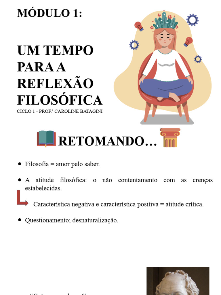 Reflexão Crítica na Filosofia | PDF | Science | Pensamento