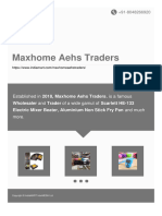 Maxhome Aehs Traders