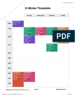 Timetable & Exams