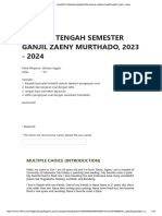 Sumatif Tengah Semester Ganjil Zaeny Murthado, 2023 - 2024