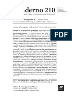 Cuaderno 210 - Anuario de Investigación 2023