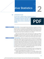 Descriptive Statistics: Example 2.1