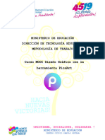 Metodología Cursos Mooc Virtual "Diseño Gráfico Con Picsart"