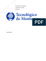 Portafolio Eficiente - Evaluación Tec de Monterrey