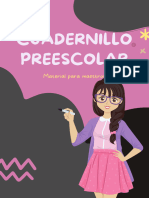 Cuadernillo Preescolar 3 Anos