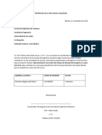 Solicitud de Cierre Del Servicio Comunitario JOSE HORNERO