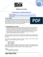 Java Script 2012-Pengenalan