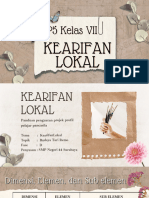 P5 Kearifan Lokal Kelas 7