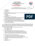 Statistics and Probabiltiy 4TH Exam 2022 2023