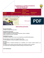 Colegio Evangélico La Patria Occidente Ciclo Escolar 2023 Guía de Trabajo