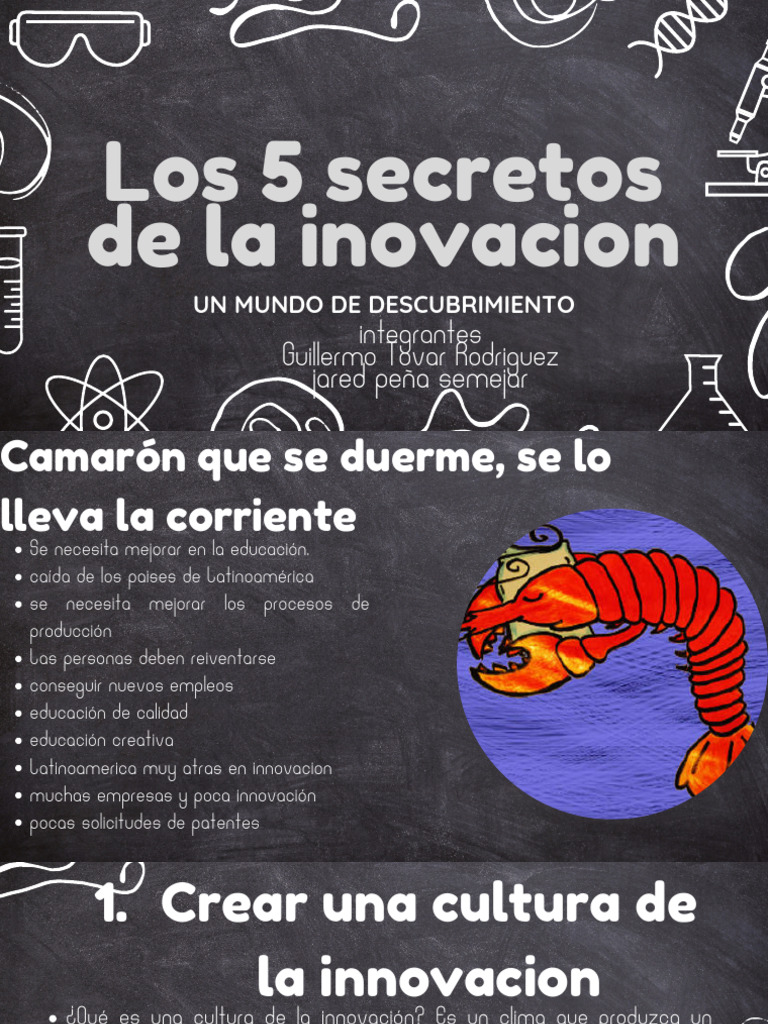 Los 5 Secretos de La Inovacion | PDF | Innovación | America latina