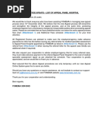 GMA Approved Medical Fees 2024 | PDF | Health Care | Public Services