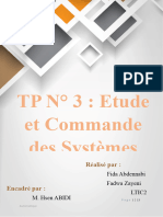 Compte Rendu TP3 Automatique