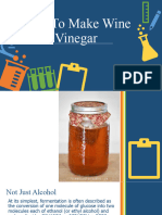 How To Make Wine Vinegar