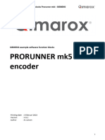 Software Function Block Siemens Prorunner mk5 Encoder V4.5.1