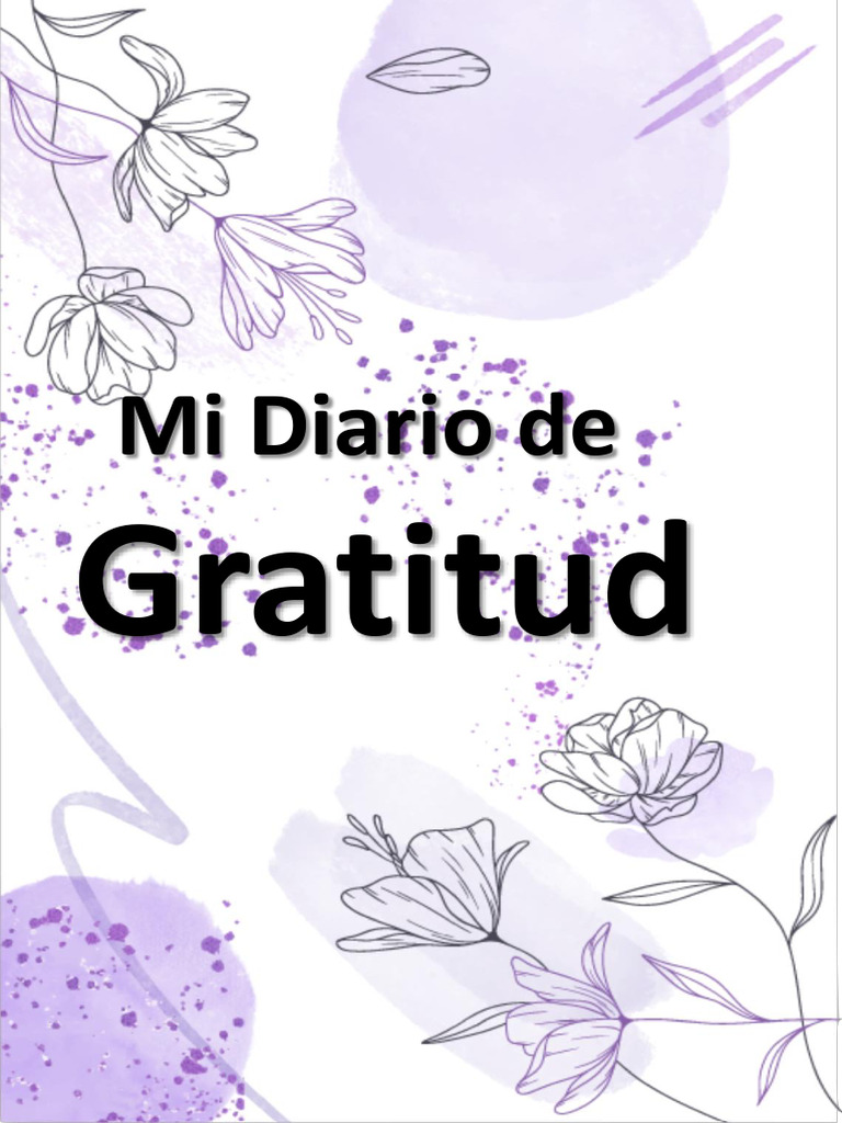 Diario de Gratitud y Abundancia | PDF