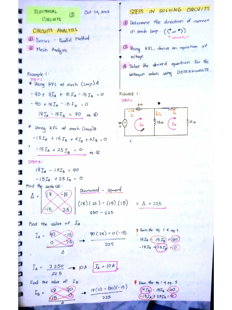 Midterms Circuits Notes | PDF