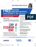 Citizenship Now Viverito Flyer