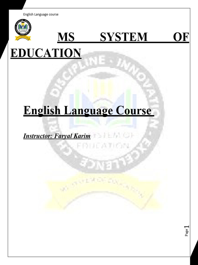 English language visual data 5
