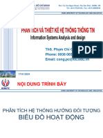 (PTTKHT) Chương 4 - 1 - Bieu Do Hoat Dong